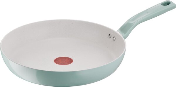 LAGOSTINA Padella Antiaderente 28 cm Rotonda Verde Mineralia Induzione e Gas Tecnologia Thermo-Spot
