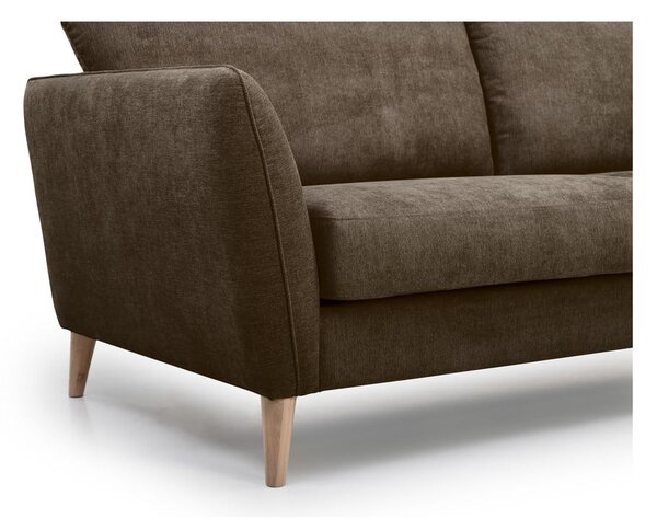 Divano marrone 206 cm Paris - Scandic