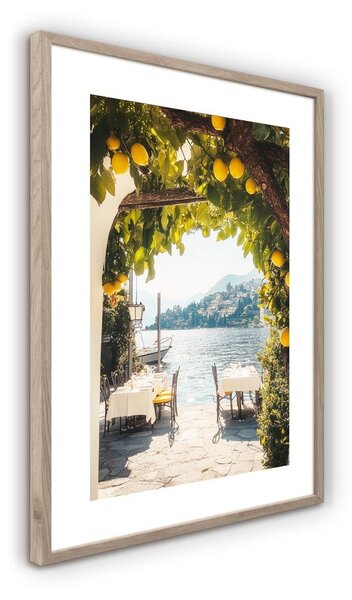 Dipinto stampato con cornice inclusa 50x70 cm Lemon View – Styler