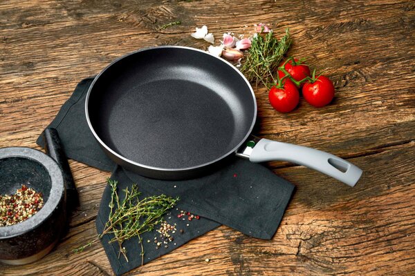 BALLARINI Padella Antiaderente Induzione in Alluminio 26 cm colore Nero Lazise