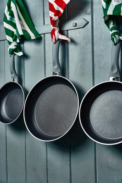 BALLARINI Padella Antiaderente Induzione in Alluminio 26 cm colore Nero Lazise