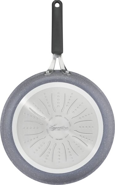 LAGOSTINA Padella Antiaderente Induzione in Alluminio 26 cm colore Grigio Tempra Mineral