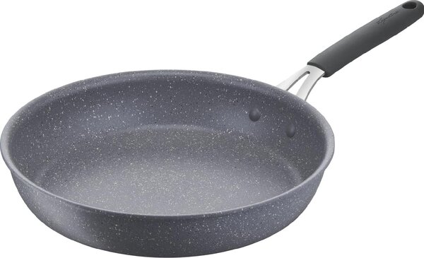 LAGOSTINA Padella Antiaderente Induzione in Alluminio 26 cm colore Grigio Tempra Mineral