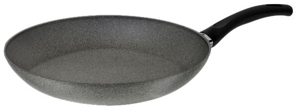 BALLARINI Padella Antiaderente Induzione in Alluminio 26 cm Effetto Pietra Manico Bachelite Cortina Eco