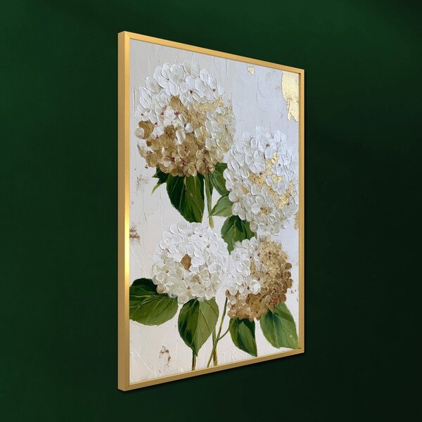 Dipinto stampato con cornice inclusa 60x90 cm Hydrangea – Styler