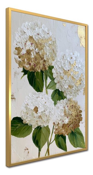 Dipinto stampato con cornice inclusa 60x90 cm Hydrangea – Styler