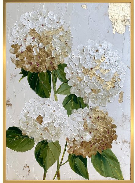 Dipinto stampato con cornice inclusa 60x90 cm Hydrangea – Styler