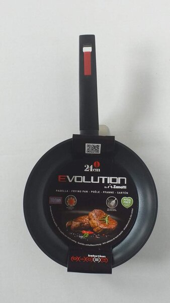 Zanetti Padella Antiaderente Induzione in Alluminio 30 cm Manico Bachelite colore Grigio Evolution