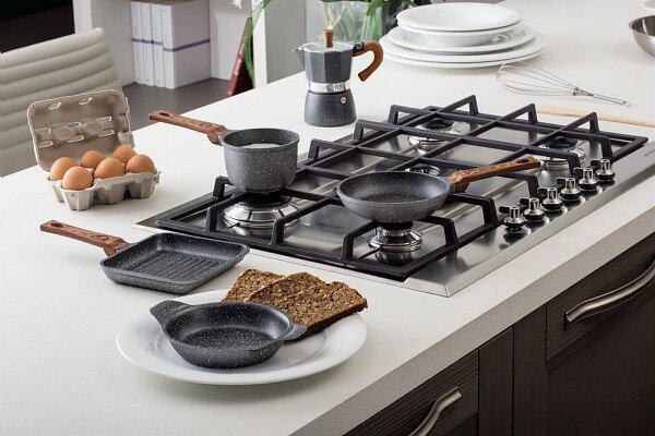 Tognana Padella Antiaderente Induzione in Alluminio 32 cm Stone & Wood