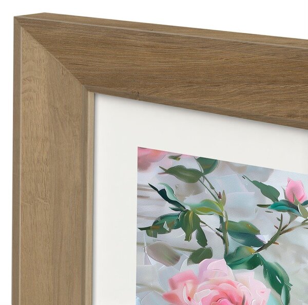 Dipinto stampato con cornice inclusa 75x56 cm Blooming Roses – Styler