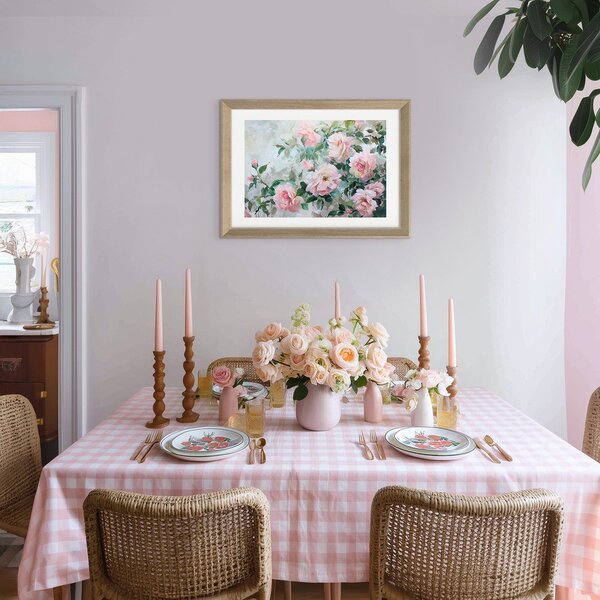 Dipinto stampato con cornice inclusa 75x56 cm Blooming Roses – Styler