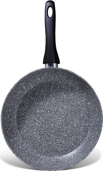 Aeternum Padella Antiaderente Induzione in Alluminio Rivestimento Petravera Plus 26 cm Black Pearl Induction
