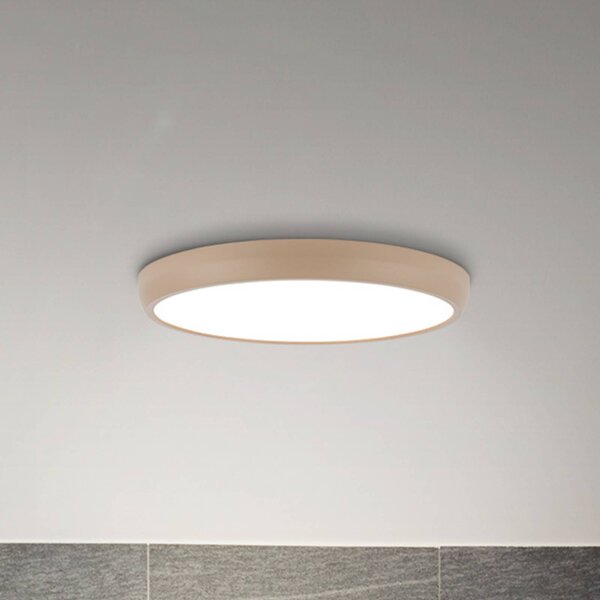 Briloner Plafoniera soffitto Navaro, Crema / Ambra, Corridoio, Metallo, Moderno, Plafoniera