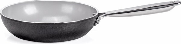 MONETA Padella Antiaderente Induzione in Alluminio 20 cm colore Nero Armonia Finegres
