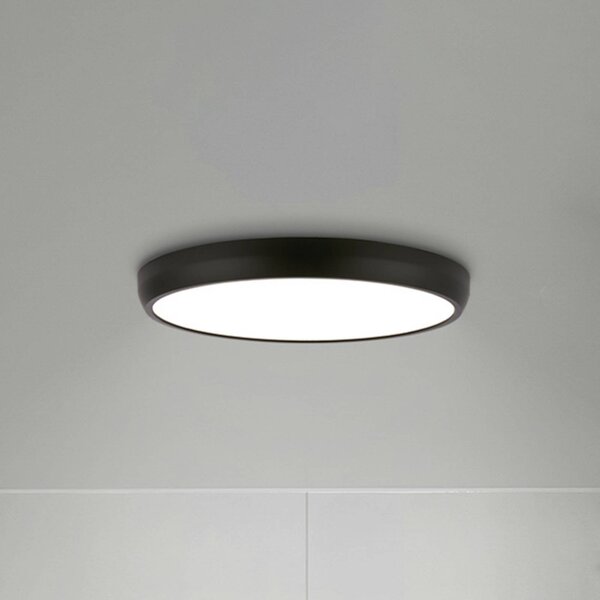 Briloner Plafoniera soffitto Navaro, Nero, Corridoio, Metallo, Moderno, Plafoniera