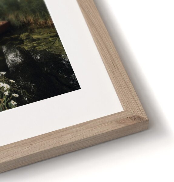 Set di dipinti stampati con cornice inclusa 4 pz 30x30 cm Subtle Nature – Styler