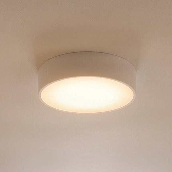 Plafoniera soffitto Cleo TEMAR LIGHTING, dimmerabile, Bianco / Opale, Soggiorno / Sala da pranzo, Moderno, Plafoniera