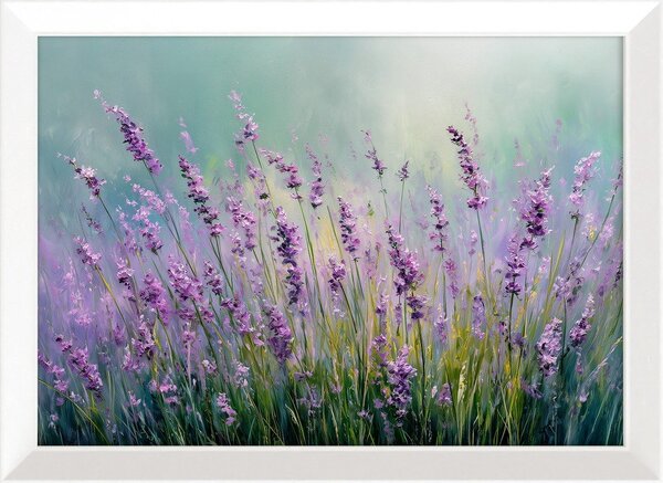 Dipinto stampato con cornice inclusa 75x56 cm Lavender – Styler
