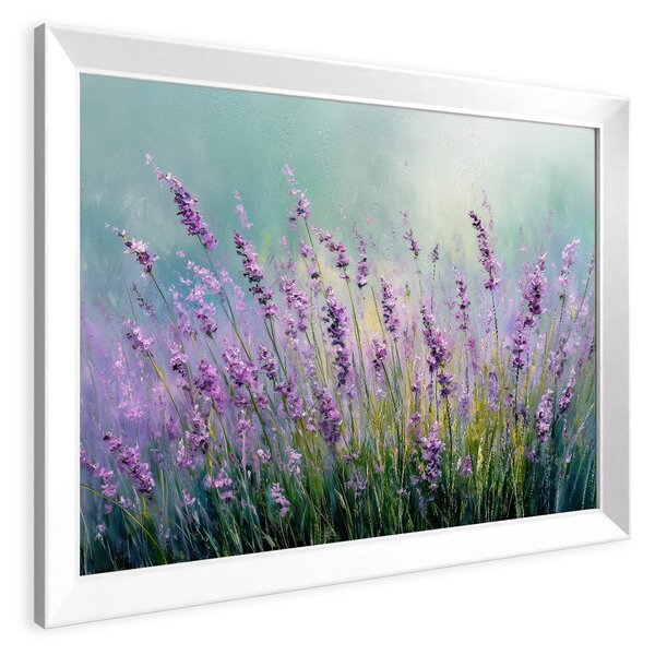 Dipinto stampato con cornice inclusa 75x56 cm Lavender – Styler