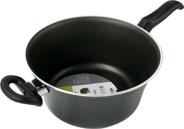 BALLARINI Paiolo Antiaderente cm 22 in Alluminio colore Nero - Firenze