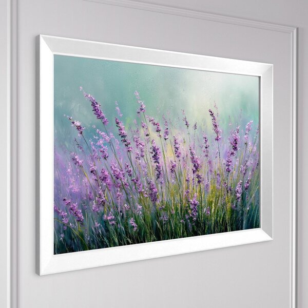 Dipinto stampato con cornice inclusa 75x56 cm Lavender – Styler