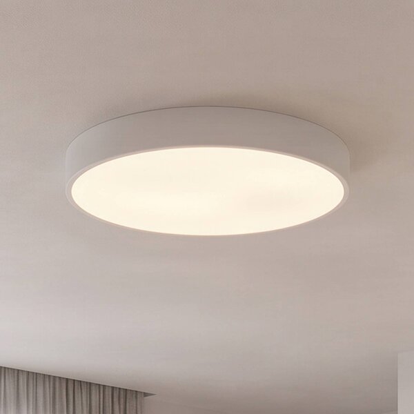 Plafoniera soffitto Cleo TEMAR LIGHTING, dimmerabile, Bianco / Opale, Soggiorno / Sala da pranzo, Moderno, Plafoniera