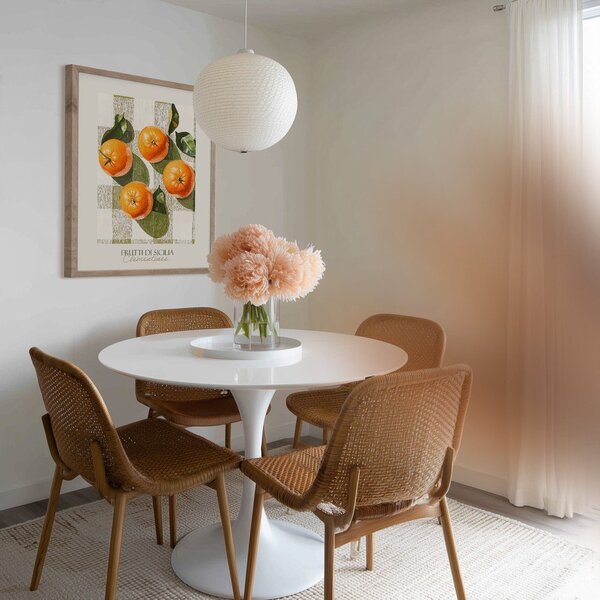Dipinto stampato con cornice inclusa 40x50 cm Mandarines – Styler