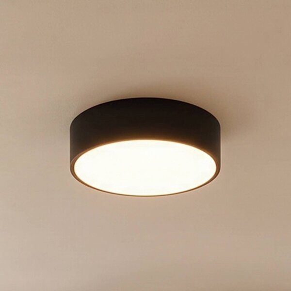 Plafoniera Cleo 300 TEMAR LIGHTING, dimmerabile, Nero, Soggiorno / Sala da pranzo, Metallo, Moderno, Plafoniera