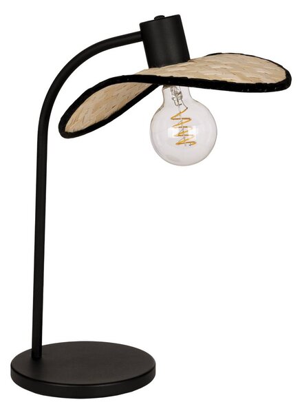 EGLO Lampada da tavolo Marywell, Legno chiaro, Soggiorno / Sala da pranzo, bambù, Lampada da tavolo