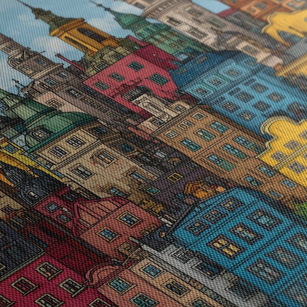 Quadro su tela – Architettura storica della città