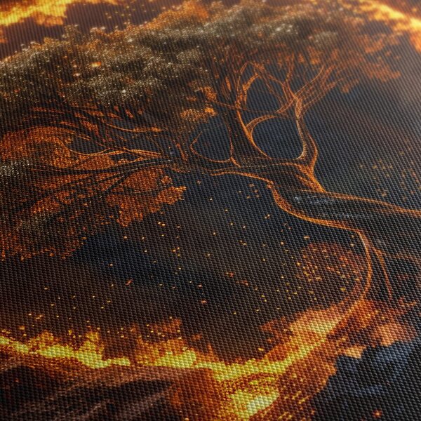 Quadro su tela – Albero della vita nel calore