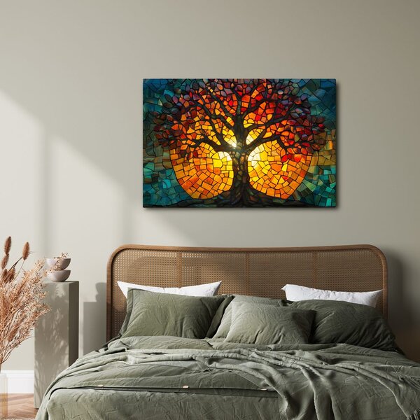 Quadro su tela – Albero della vita splendente
