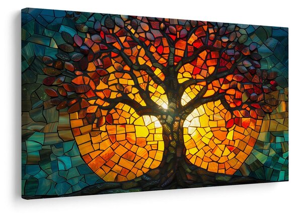 Quadro su tela – Albero della vita splendente