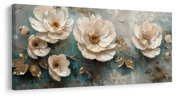 Quadro su tela – Lussuosa armonia floreale