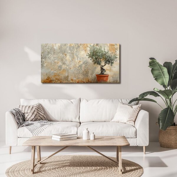 Quadro su tela – Ulivo in vaso