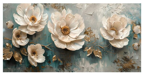 Quadro su tela – Lussuosa armonia floreale