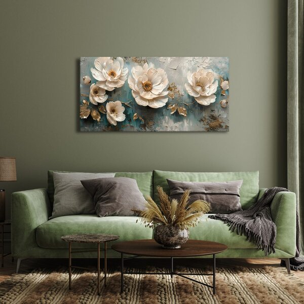 Quadro su tela – Lussuosa armonia floreale