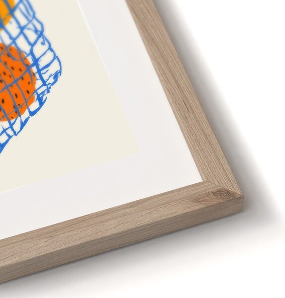 Dipinto stampato con cornice inclusa 30x40 cm Summer Fruit – Styler