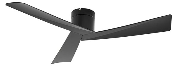 Ventilatore da soffitto Ventoro, nero, metallo, Ø 132 cm - Lucande Lucande, Ventoro, Nero, Soggiorno, Metallo, Moderno