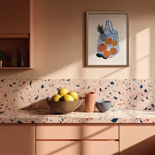 Dipinto stampato con cornice inclusa 30x40 cm Summer Fruit – Styler