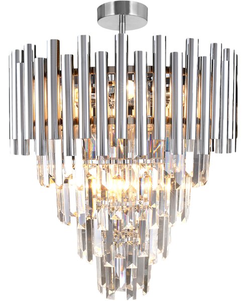 Lampadario Madison 9xE14 in cristallo Milagro ML8805