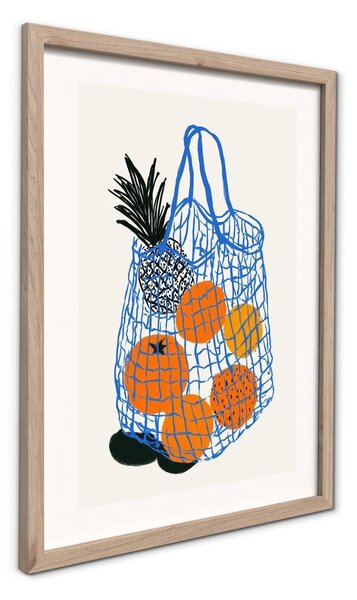 Dipinto stampato con cornice inclusa 30x40 cm Summer Fruit – Styler