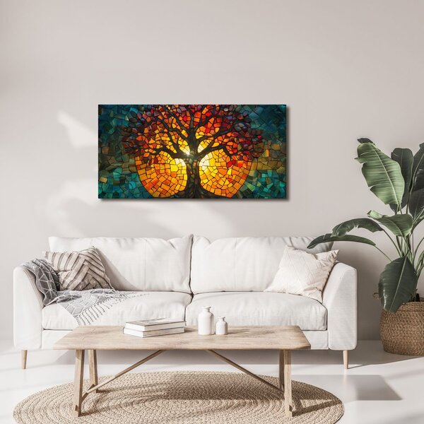 Quadro su tela – Albero della vita colorato