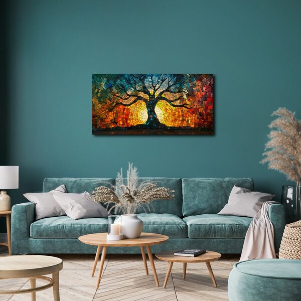 Quadro su tela – Albero della vita luminoso