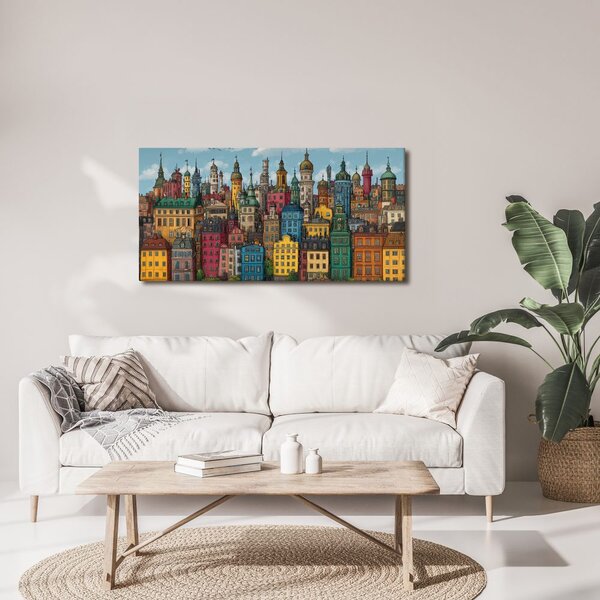 Quadro su tela – Architettura storica della città