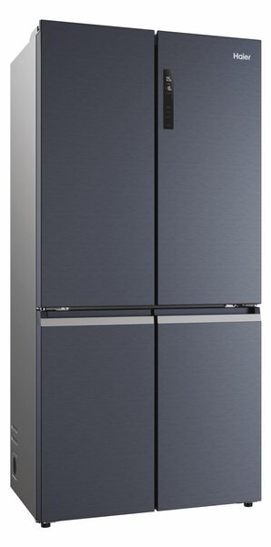 Haier Frigorifero Americano Side by Side Capacit 528 Litri Classe energetica E Raffreddamento No Frost colore Nero - HCR5919ENMB Cube 90 Serie 5