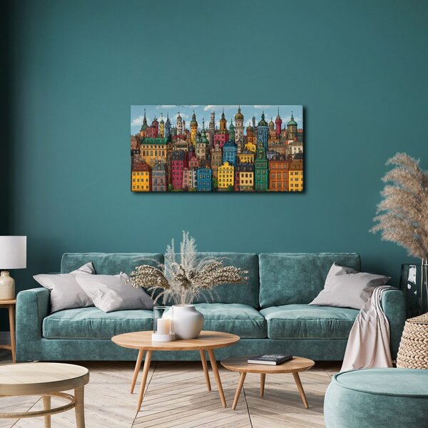 Quadro su tela – Architettura storica della città