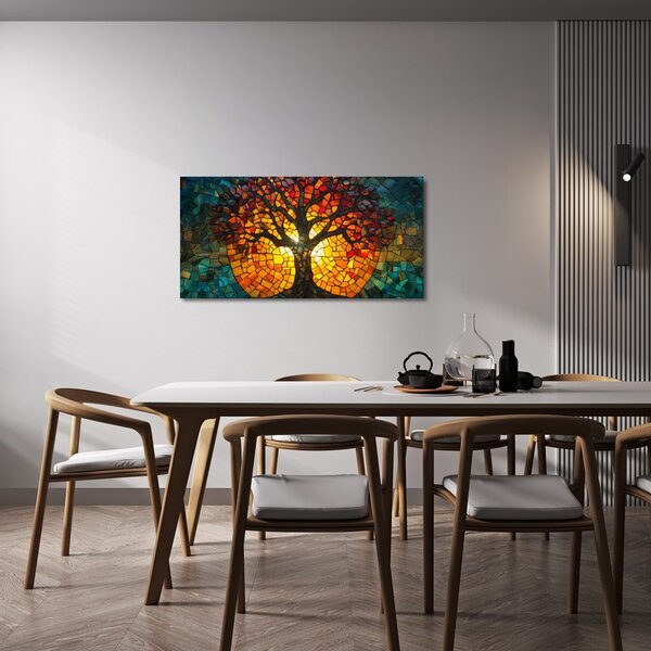 Quadro su tela – Albero della vita colorato