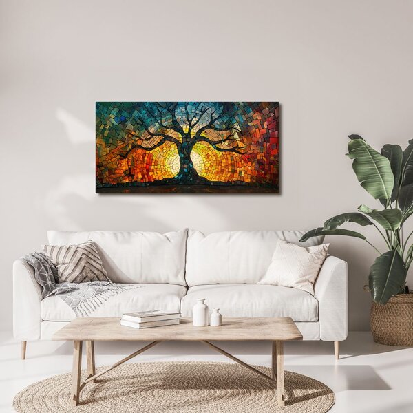 Quadro su tela – Albero della vita luminoso