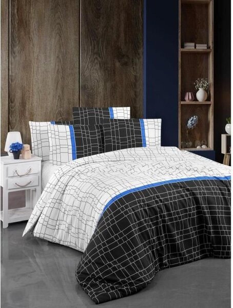 L'Essentiel Linge de Maison, Patya, set copripiumino king size (FR), bianco, 65 % COTONE / 35 % POLIESTERE, 240 x 220 cm